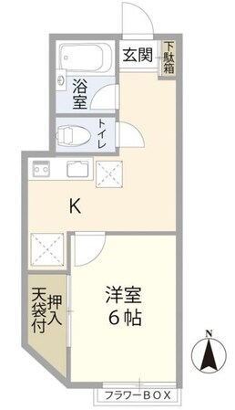 グリーンハイツの物件間取画像